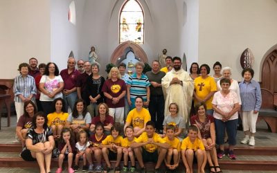 Summer “Mass Mob” concludes at St. Boniface Church