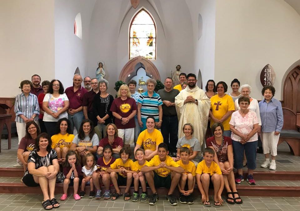 Summer “Mass Mob” concludes at St. Boniface Church