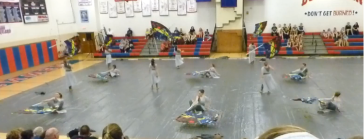 Video: ECC Indoor Guard performance at Chapter XI Championships