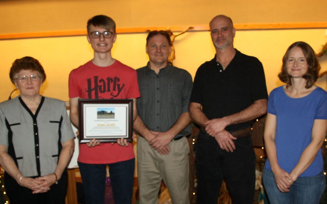 ECC senior receives Kreckel Enterprises “Student of the Year” Award