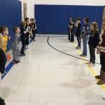 Kindergarten students “hop” for muscular dystrophy