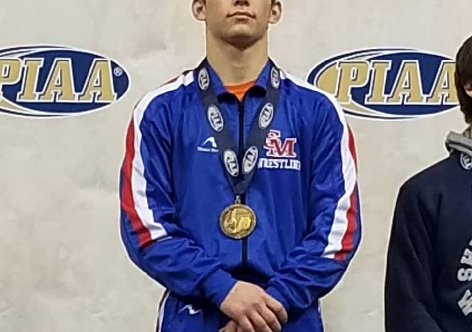 Senior Tyler Dilley places fifth in PIAA wrestling tournament