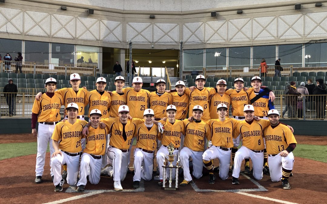 Crusader baseball team finishes in second in season opening tournament
