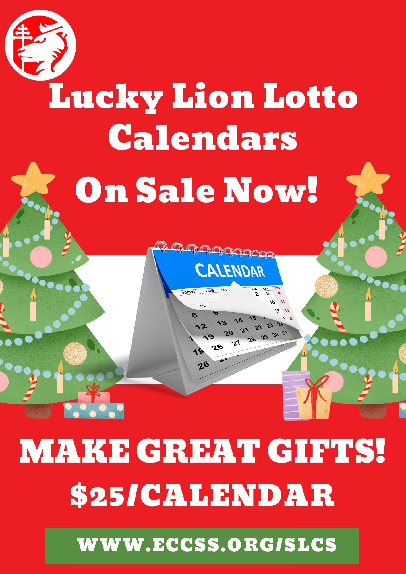 Lucky Lion Lotto Calendars On Sale Now Elk County Catholic School System