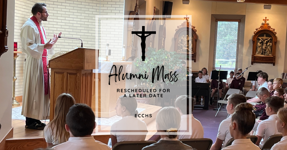 Alumni Mass Rescheduled | Elk County Catholic School System