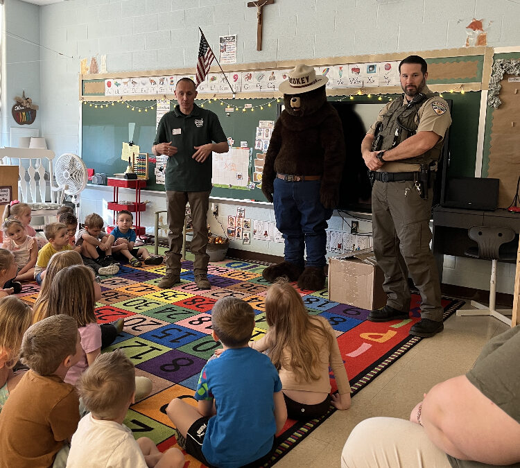 Smokey Visits Preschool