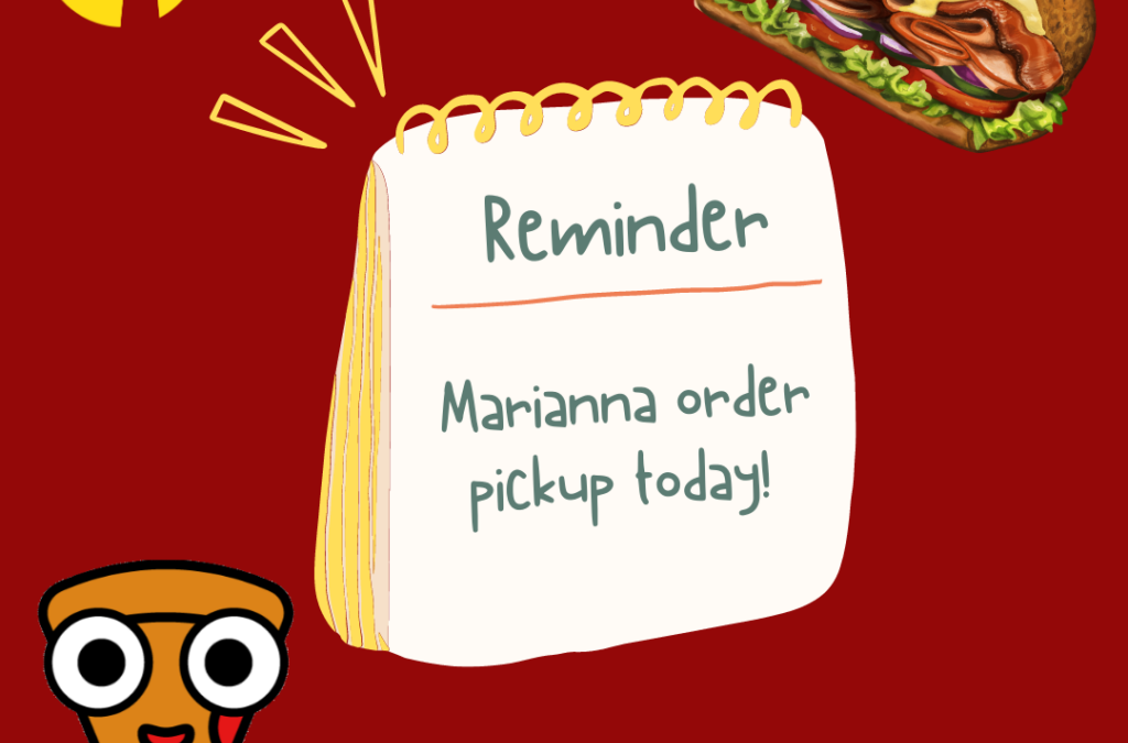 Marianna Hoagie & Pizza Pickup Today