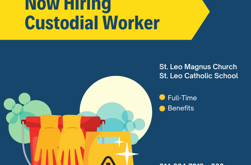 Now Hiring Custodial/Maintenance Worker
