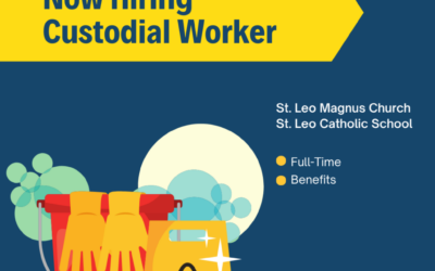 Now Hiring Custodial/Maintenance Worker