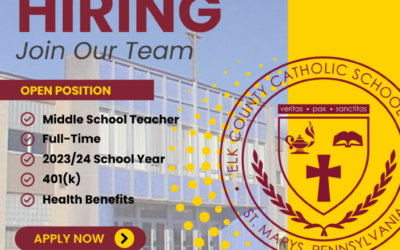 Now Hiring SMCMS Teacher