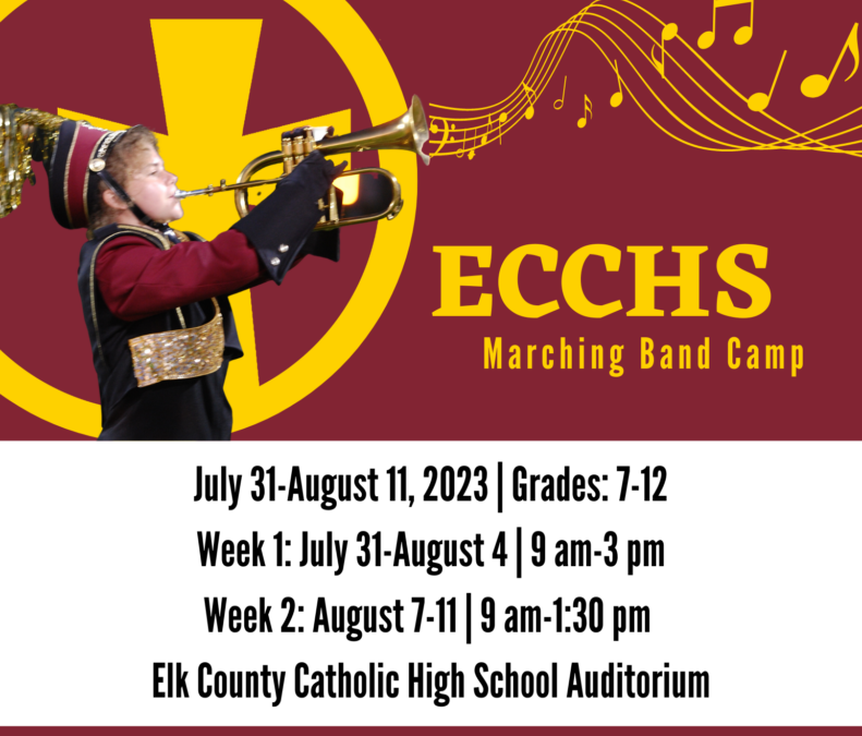 Marching Band Registration due 7/28/23