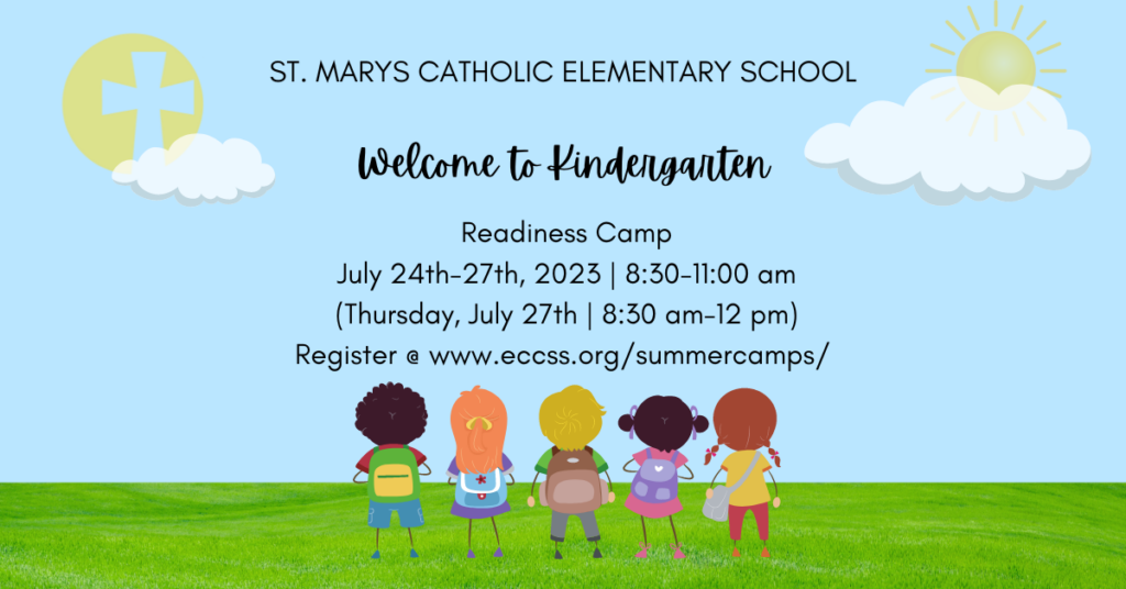 SMCES Kindergarten Camp Registrations Due 7/21/23