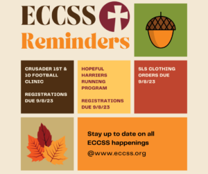 Registration due Friday, September 8