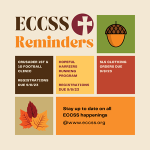 Registration due Friday, September 8