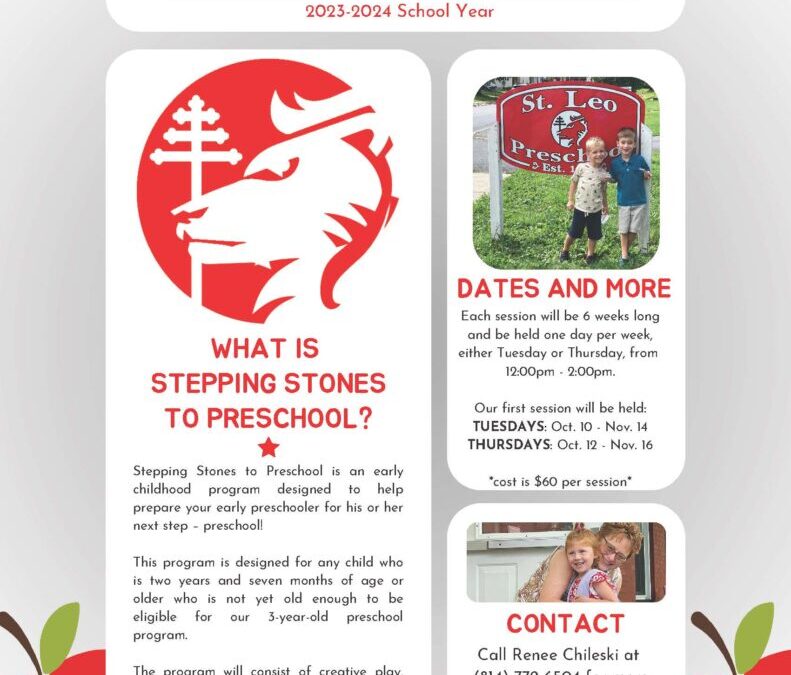 SLS’s Stepping Stones to Preschool