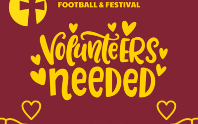 Football & Festival Volunteers Needed