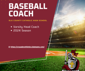 Seeking Varsity Baseball Coach