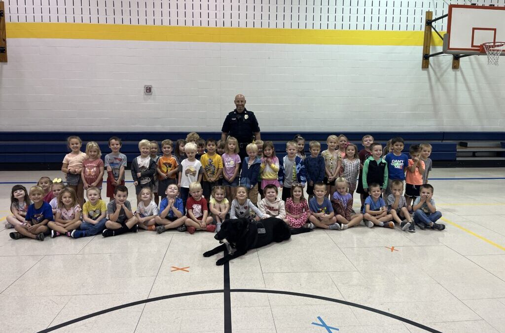 Officer Shaffer Visits Preschool