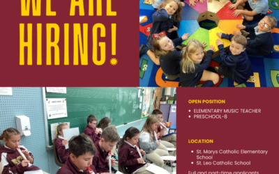 Elementary Music Teacher Opening