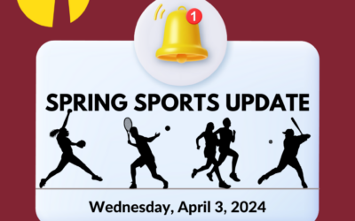 4/3/24 Athletic Events Cancelled