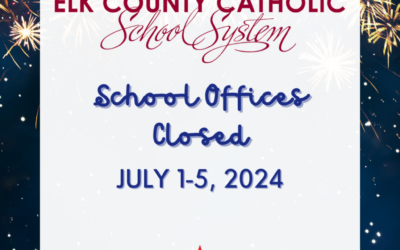 School Offices Closed July 1-5.