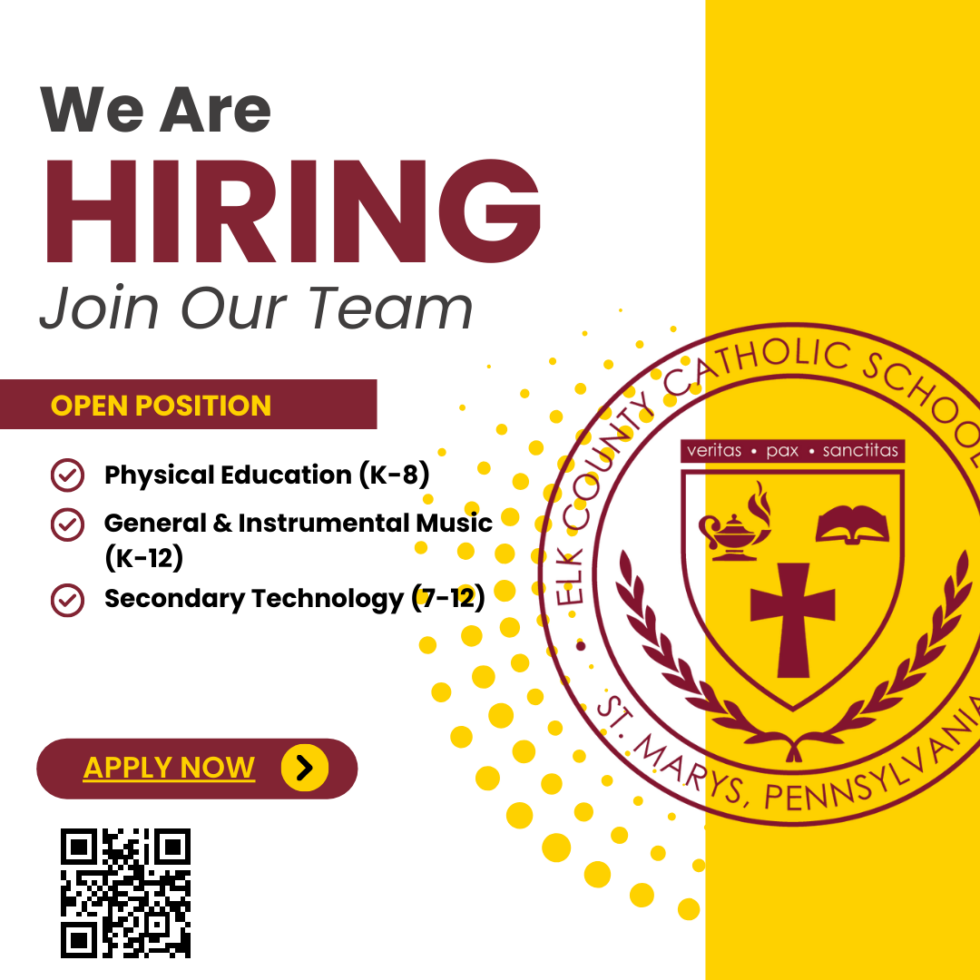 Job Openings Elk County Catholic School System