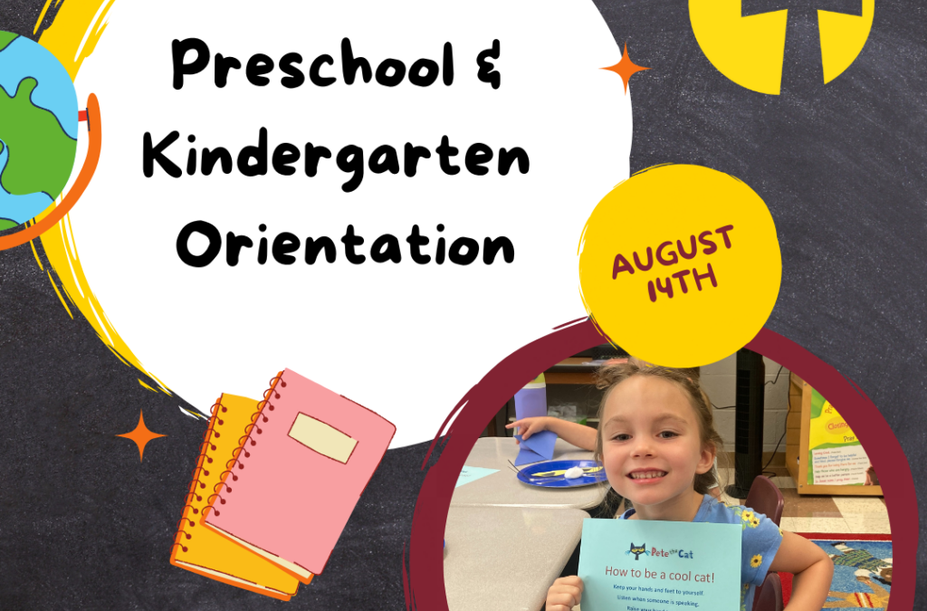 SMCES Preschool & Kindergarten Orientation