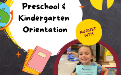 SMCES Preschool & Kindergarten Orientation