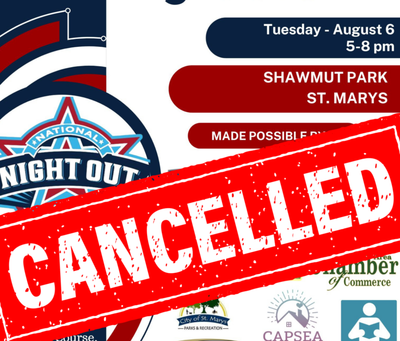 National Night Out Canceled