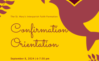 Confirmation Orientation