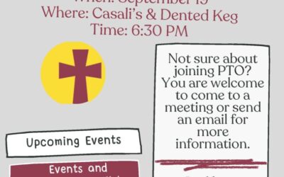 ECCSS PTO Meeting-September 19 at Casali’s Grille