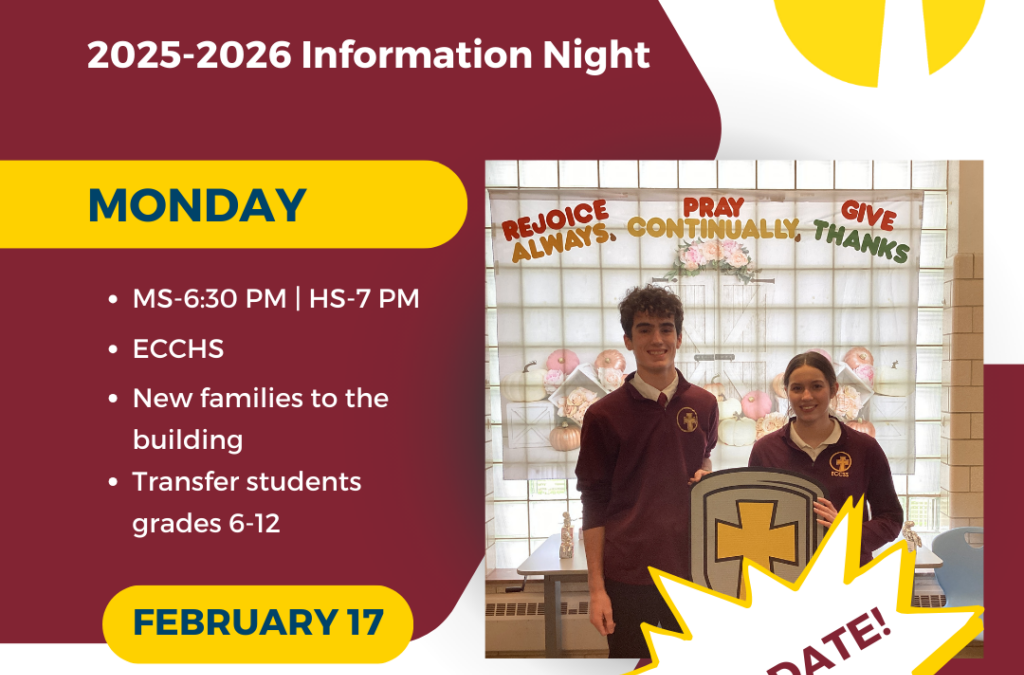 2025-2026 ECCHS & SMCMS Information Night-New Date