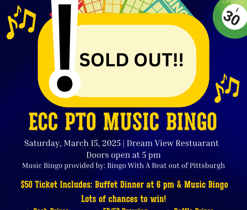 ECC PTO Music Bingo Sold Out