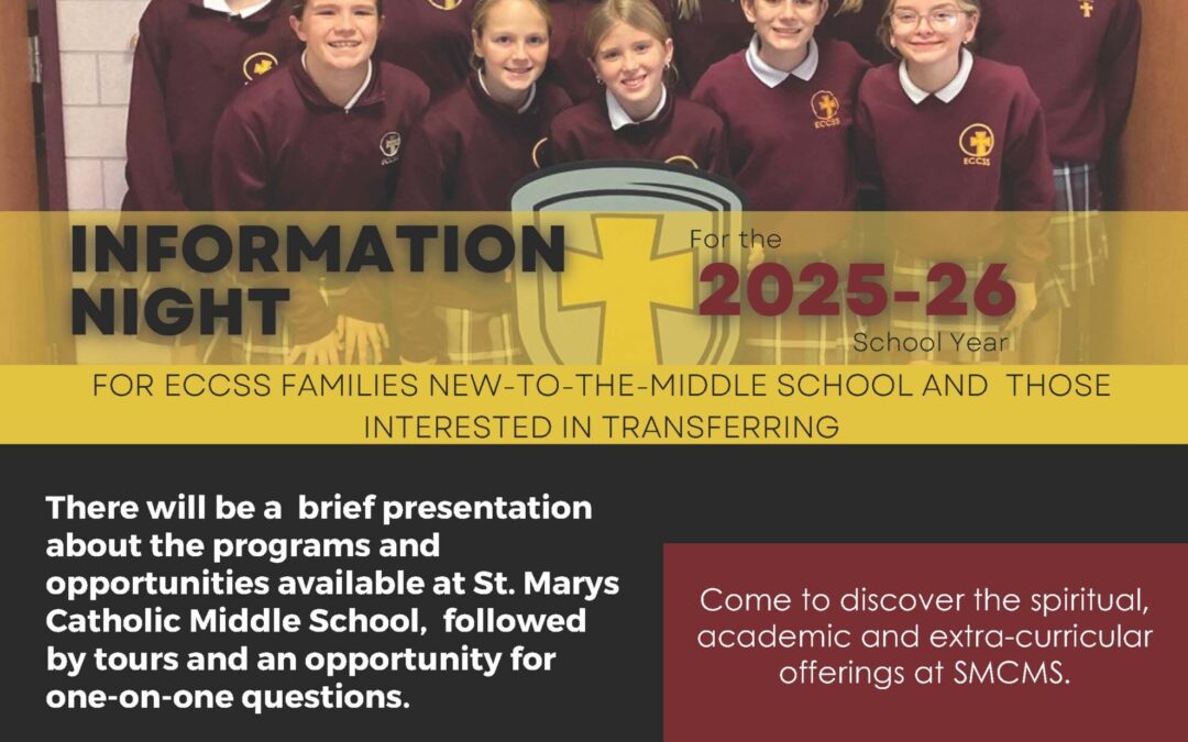 SMCMS & ECCHS 2025-2026 Information Night-February 17