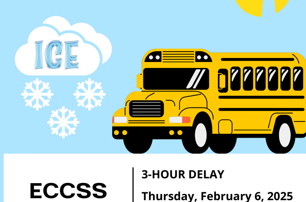 3-HOUR DELAY THURSDAY FEBRUARY 6, 2025