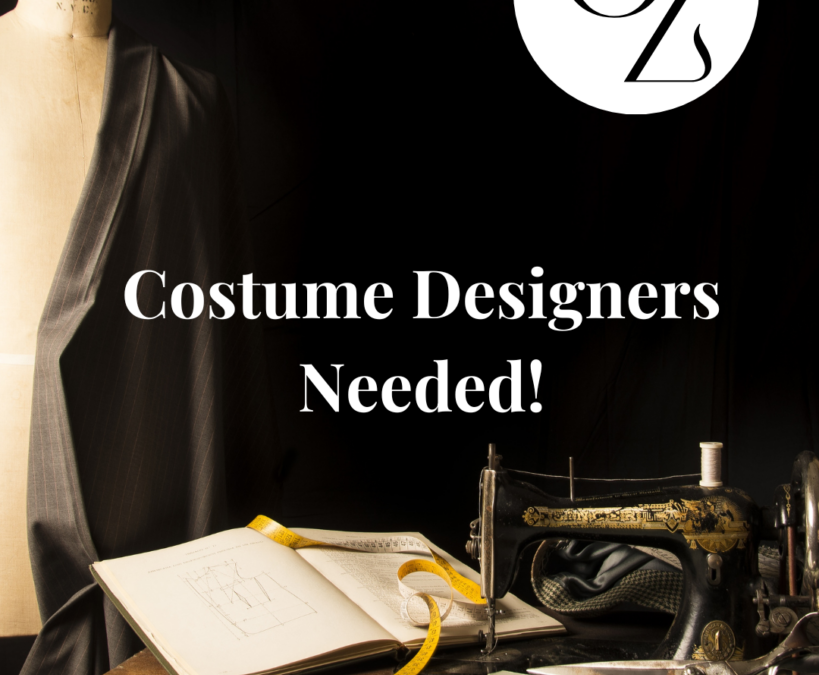 Costume Designers Needed