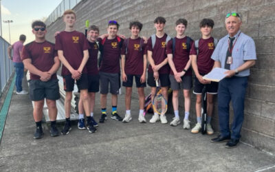 Good Luck Crusader Tennis Doubles Teams