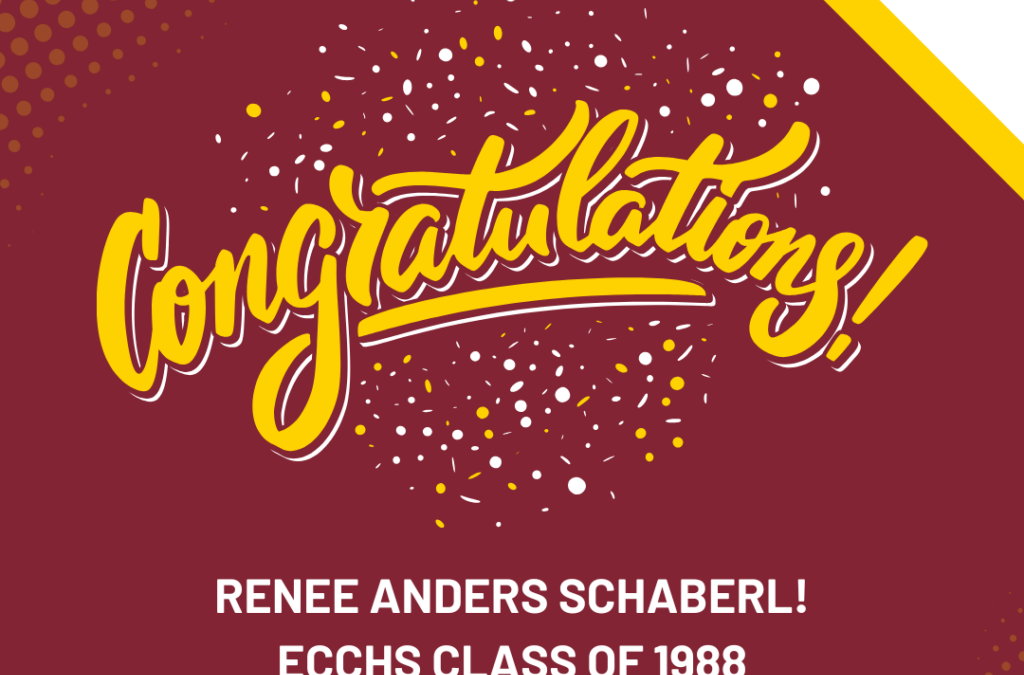 Congratulations Renee!