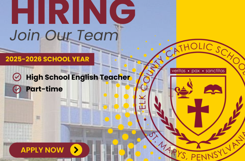 Now Hiring PT English Teacher