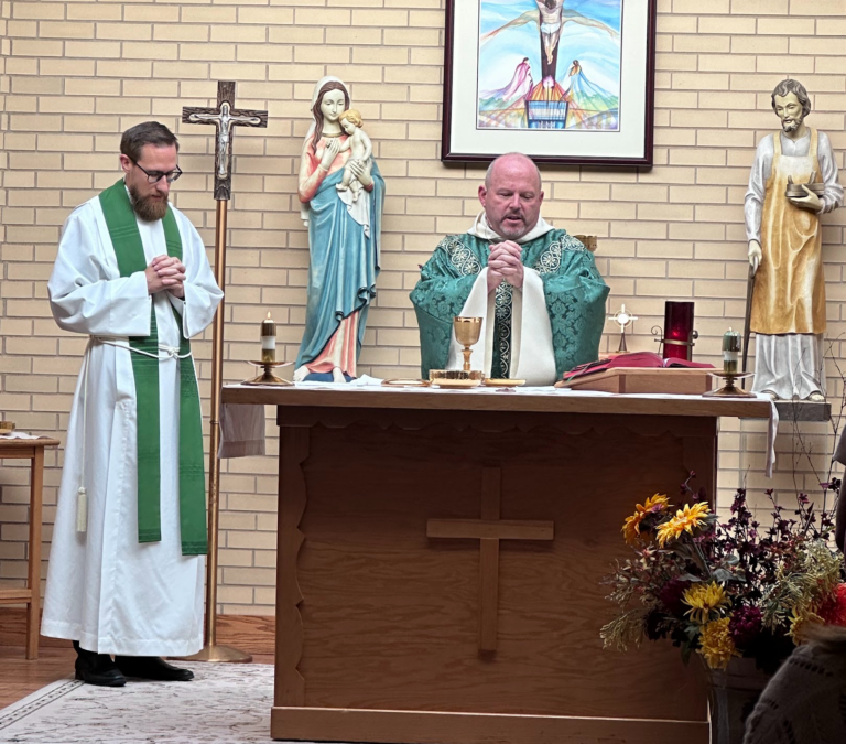 Fr. Paul Taylor Visits ECCHS
