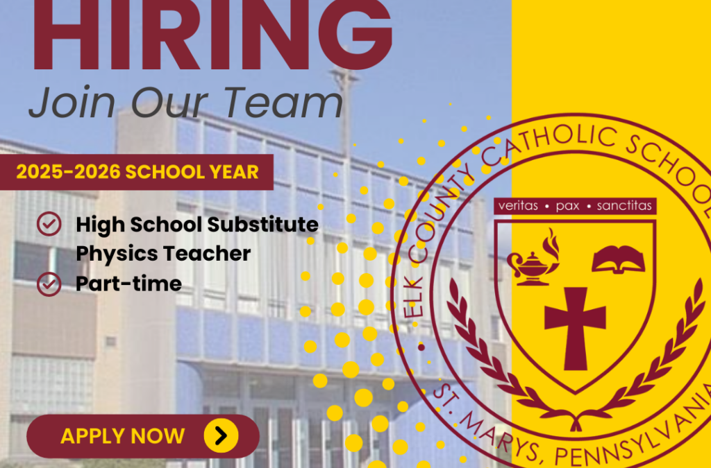 Seeking PT Substitute Physics Teacher