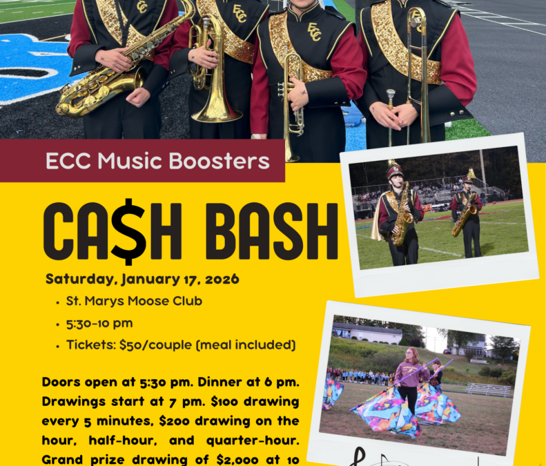 ECC Music Boosters Cash Bash