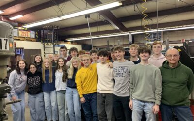 ECCHS Students Visit Kreckel Enterprises