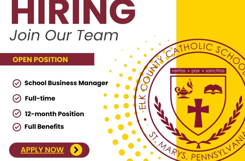Now Hiring: FT ECCSS Business Manager