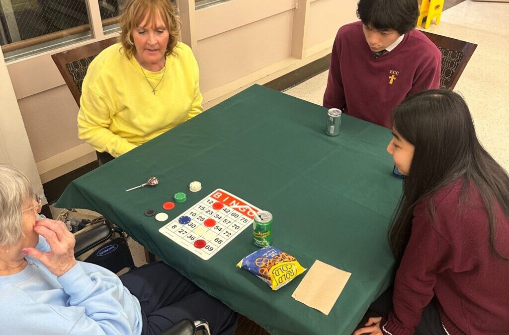 Bingo, smiles, and stories!