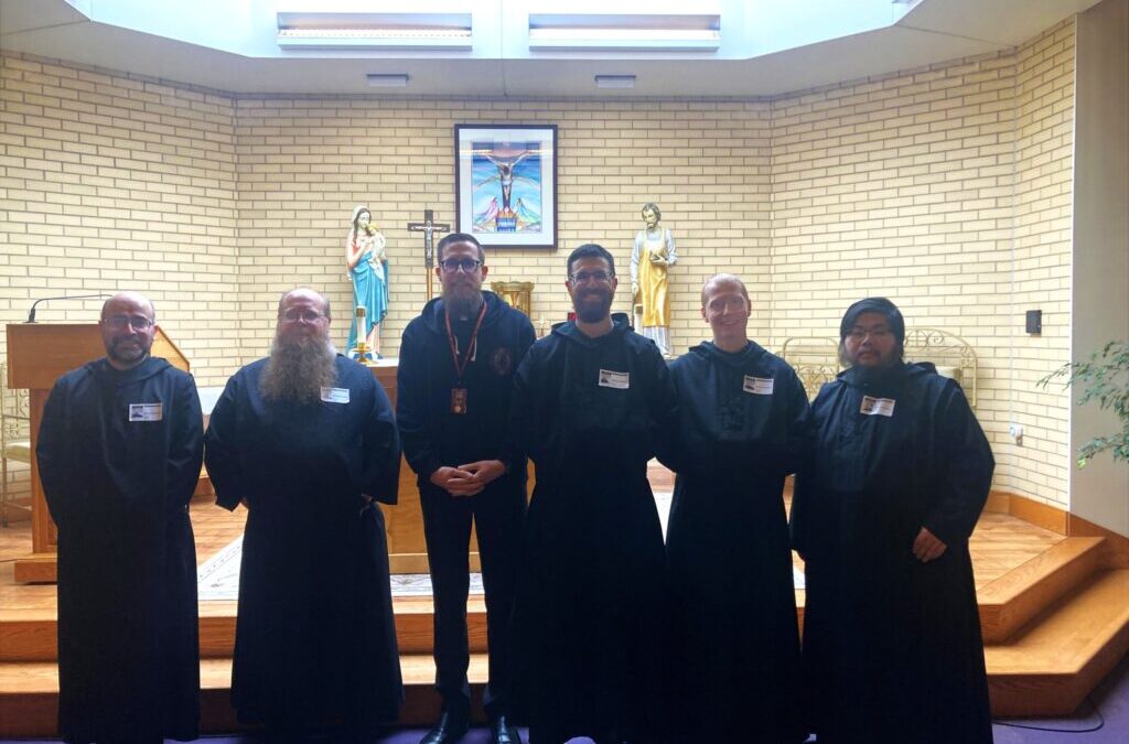 Benedictine Monks from SVC visit ECCHS