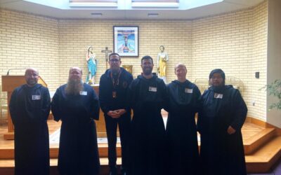 Benedictine Monks from SVC visit ECCHS