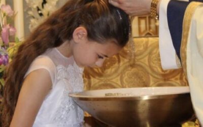 Welcome Evelynn to the Catholic faith