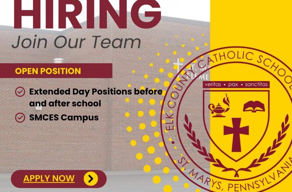 SMCES Now Hiring for Extended Day Program