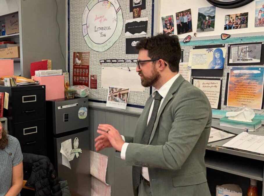 St. Leo School Welcomes Mr. Bankson